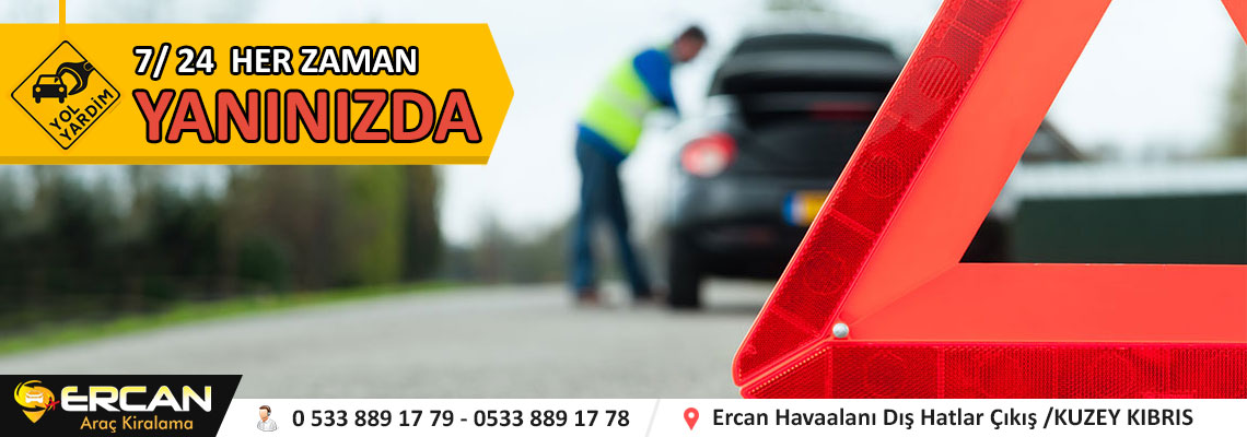 Ercan Araç Kiralama Yol Yardım